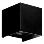 Lámpara Led Aplique Pared Moderno Tipo Cubo Mural Box 10x10