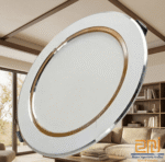 Bala Panel LED Opalizada Borde Blanco Satin