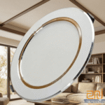 Bala Panel LED Opalizada Borde Blanco Satin
