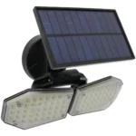 Aplique Solar Spot Wall Doble Lampara 78 Leds