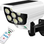 Aplique Solar Tipo Imitación Cámara De Vigilancia