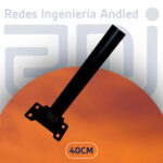 Accesorio Brazo 40CM Para Luminaria Alumbrado Público