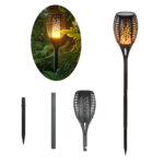 Estaca Solar Tipo Llama